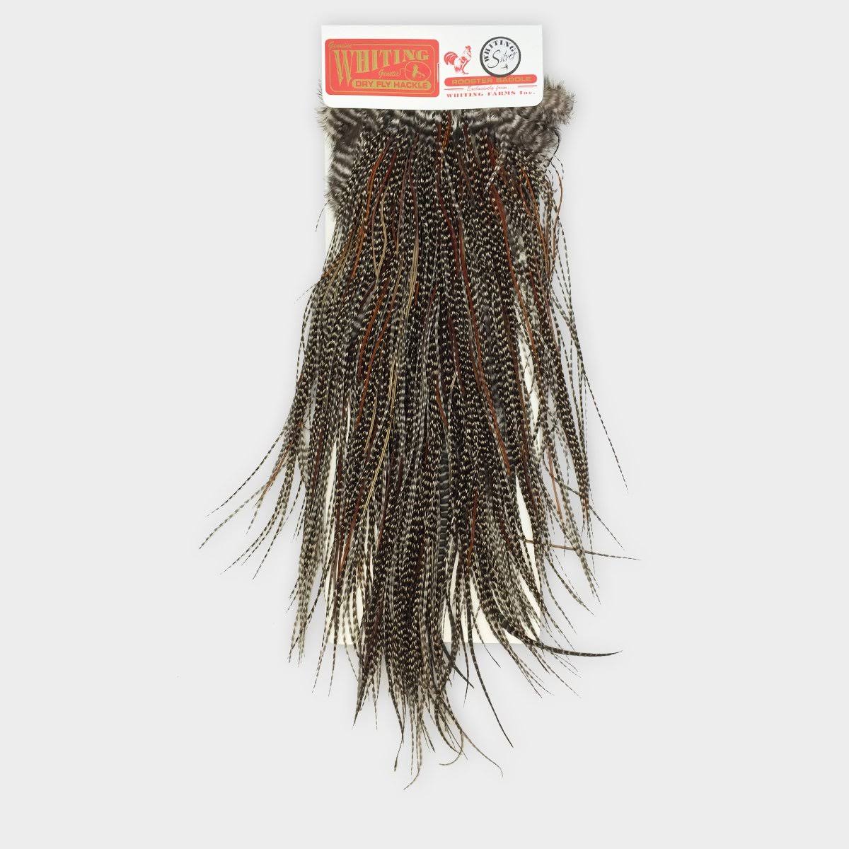Light Ginger Midge Rooster Saddle J575