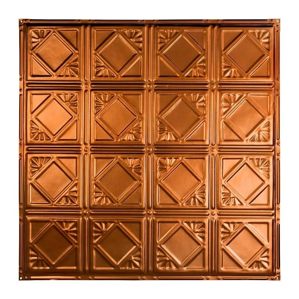 2 x 2 Copper Ceiling Tile (Carton of 5) I28088