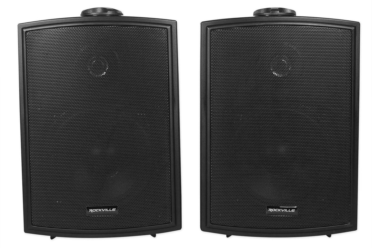 Black 5.25x22 Marine Box Swivel Speakers N1901