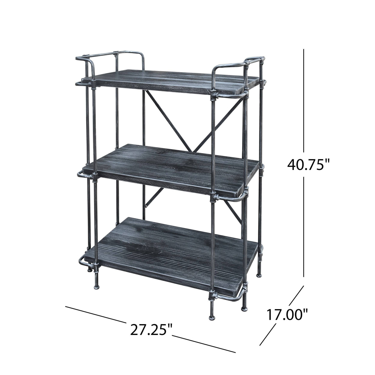 3 Shelf Firwood Bookcase W3698