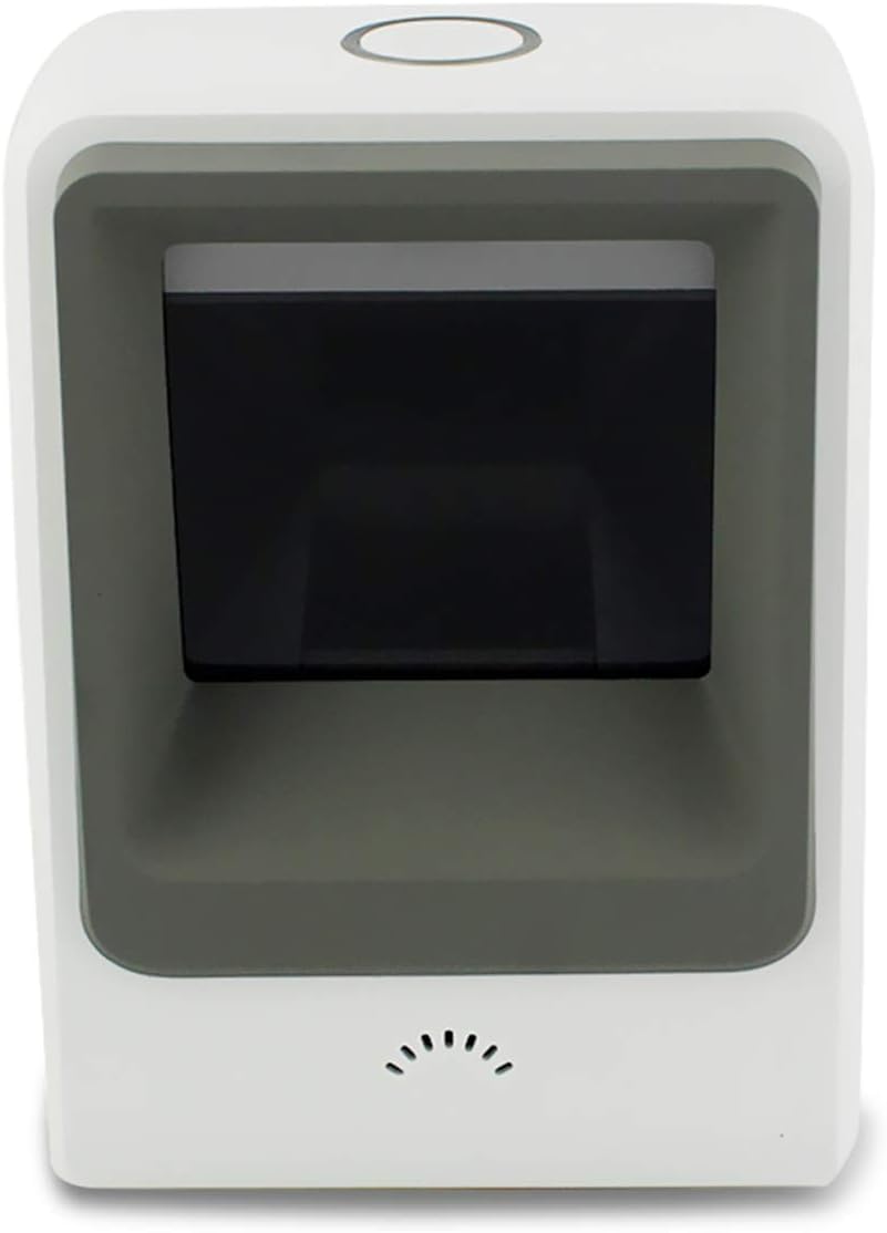White Omnidirectional Desktop Barcode Scanner E756450