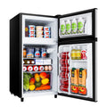 Two Door Mini Fridge with Freezer, 3.5 Cu ft G88503