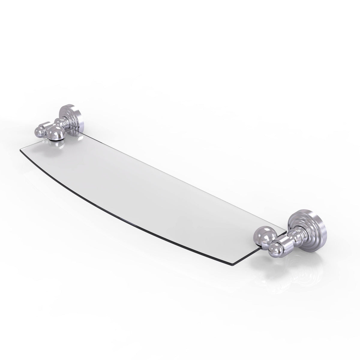 18 inch Glass Shelf Matte Gray Z822197
