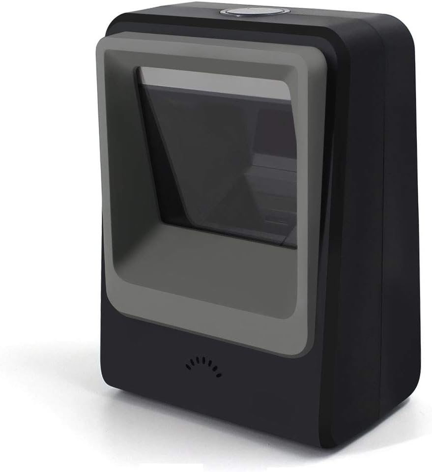 White Omnidirectional Desktop Barcode Scanner E756450