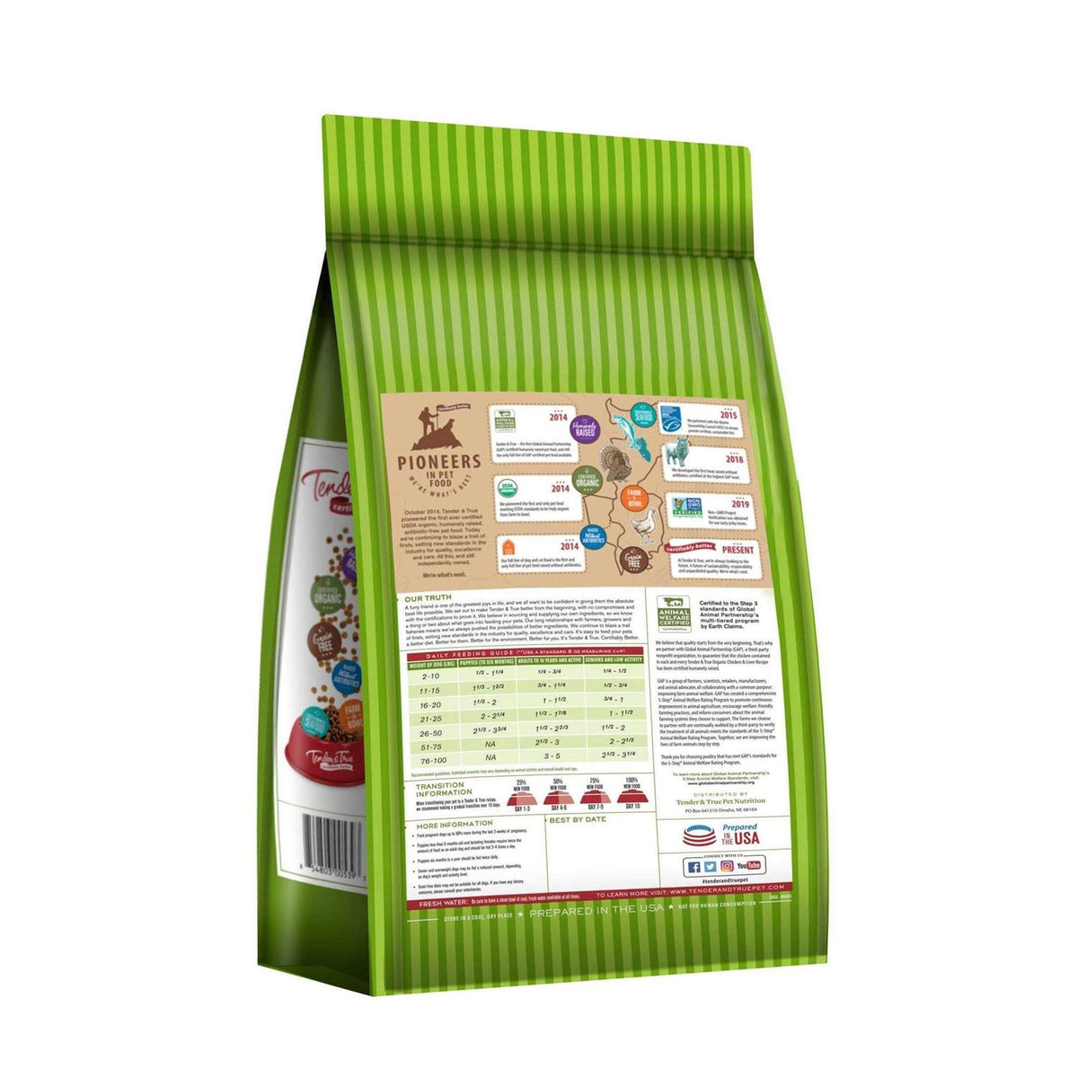 Organic Chicken & Liver Recipe Dry Dog Food K77142