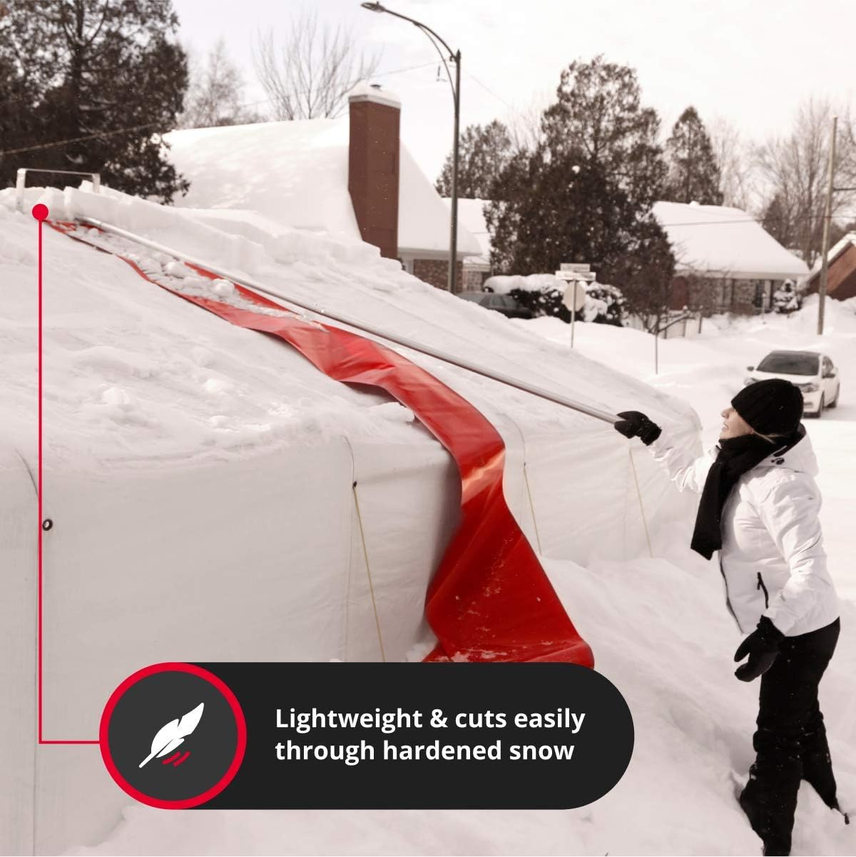 30 ft. Reach Roof Rake W81303