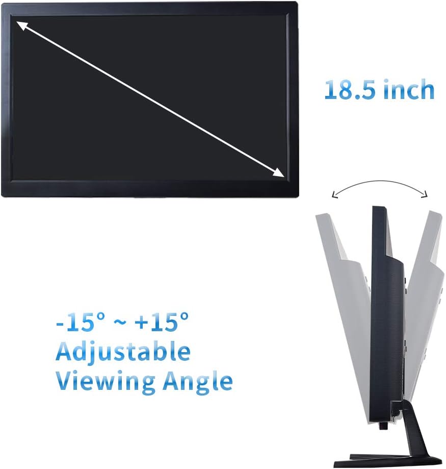 18.5 CCTV Monitor TFT LCD Display 1336x768 V871