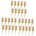 20 Pcs Red Berry Picks Artificial Christmas Decor O6102