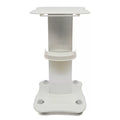 Rolling Trolley Cart Beauty Machine Stand, 4 Wheels Hair Salon Alluminum Alloy White Beauty Cart N137