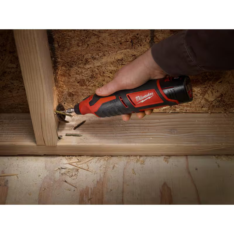 12-Volt Lithium-Ion Cordless Rotary Tool with 4.0 Ah and 2.0 Ah Batteries and Charger N45517