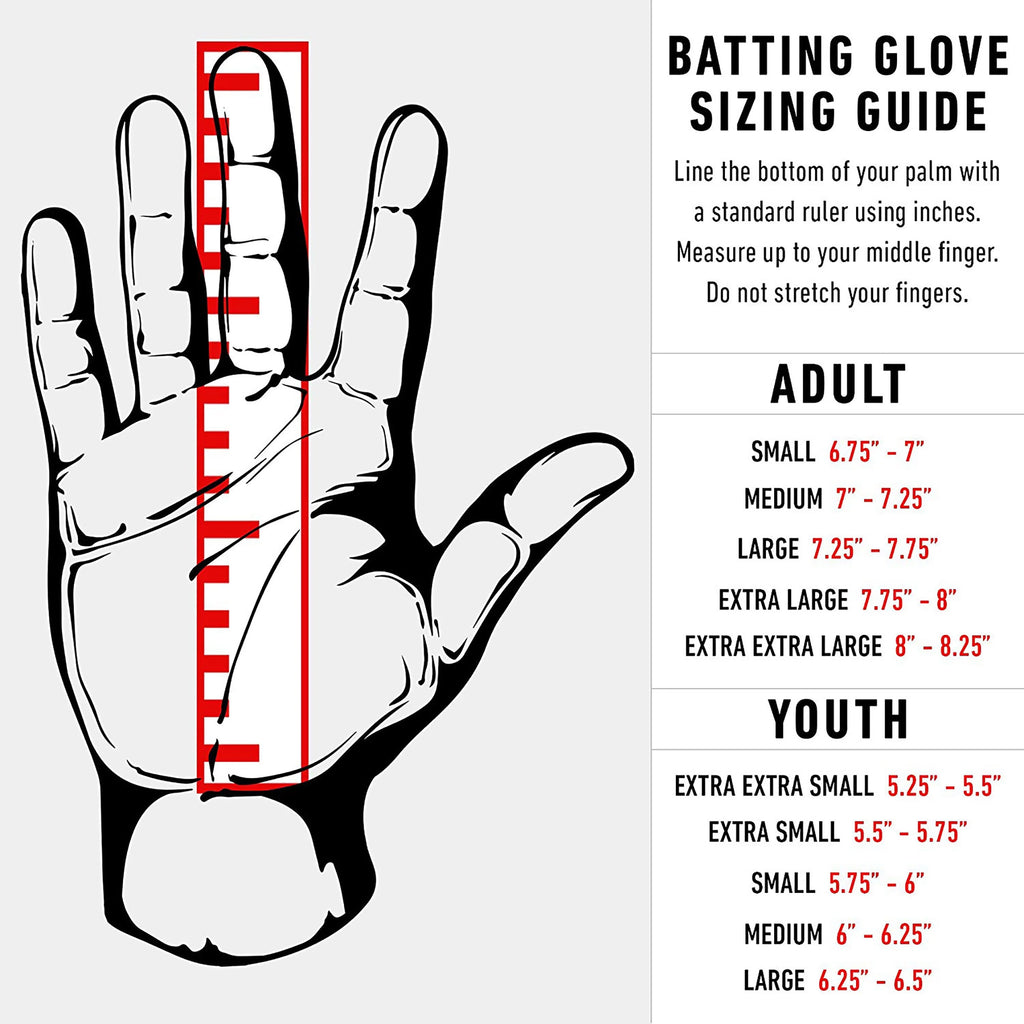 Adult Small Baseball Batting Gloves Z7770