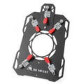 Tent Chimney Anti Scald Plate Clip on Stove Jack Camping Tent Protector (90mm Diameter) J207