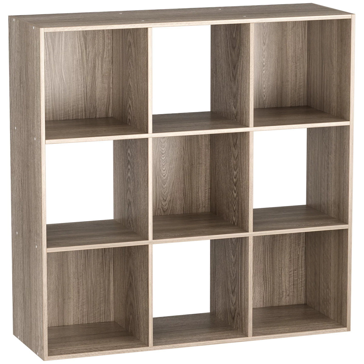 9 Cube Wooden Organizer Bookcase Cabinet Storage (Black) W253