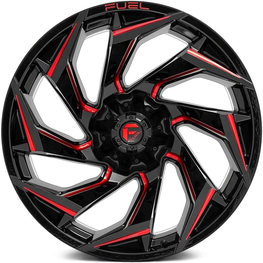 20x10 6x135/6x5.5" -18mm Black/Red Wheel Rim 20" Inch T18834
