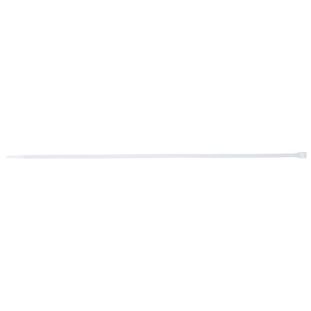 White Cable Tie 45 lb. 100-Pack I22219