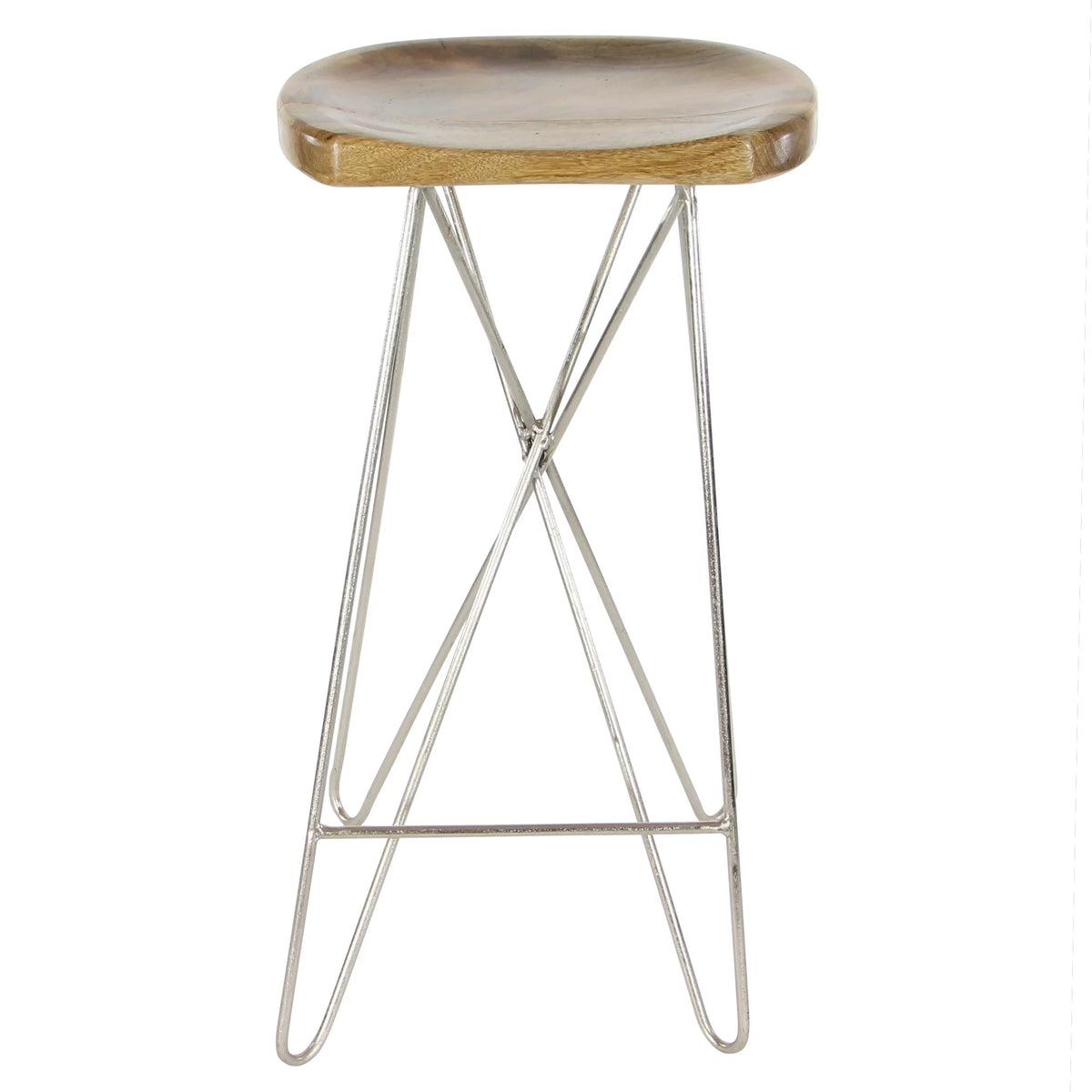 Brown Mango Wood Bar Stool D695915