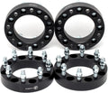 Black Forged 8x170 to 8x180 Wheel Adapters 1.5 Inch with 14x2 Studs Pack of 4 Q2931