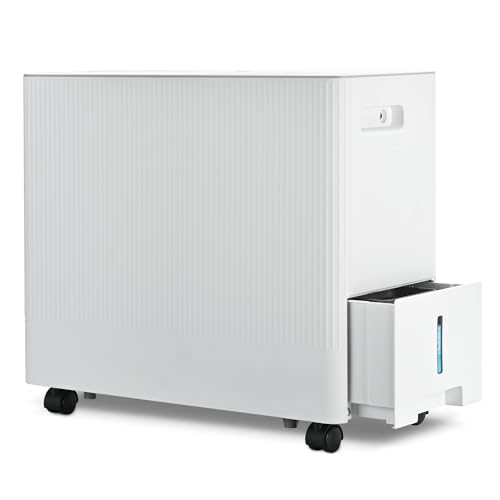 4500 Sq.Ft Energy Star Dehumidifier with Drain Hose, 50 Pint to 110 Pint Dehumidifier with 1.59 Gallon Water Tank W368