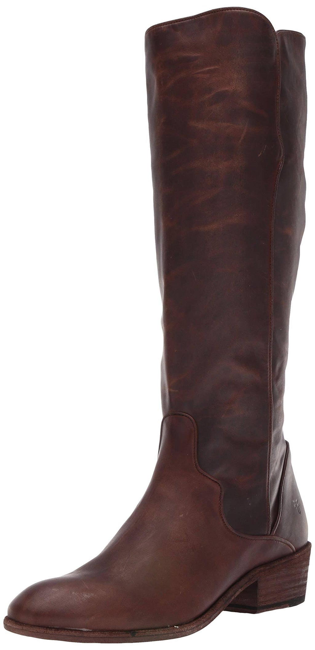 Dark Brown Tall Wide Calf Boots G525