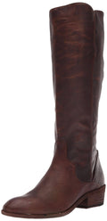 Dark Brown Tall Wide Calf Boots G525