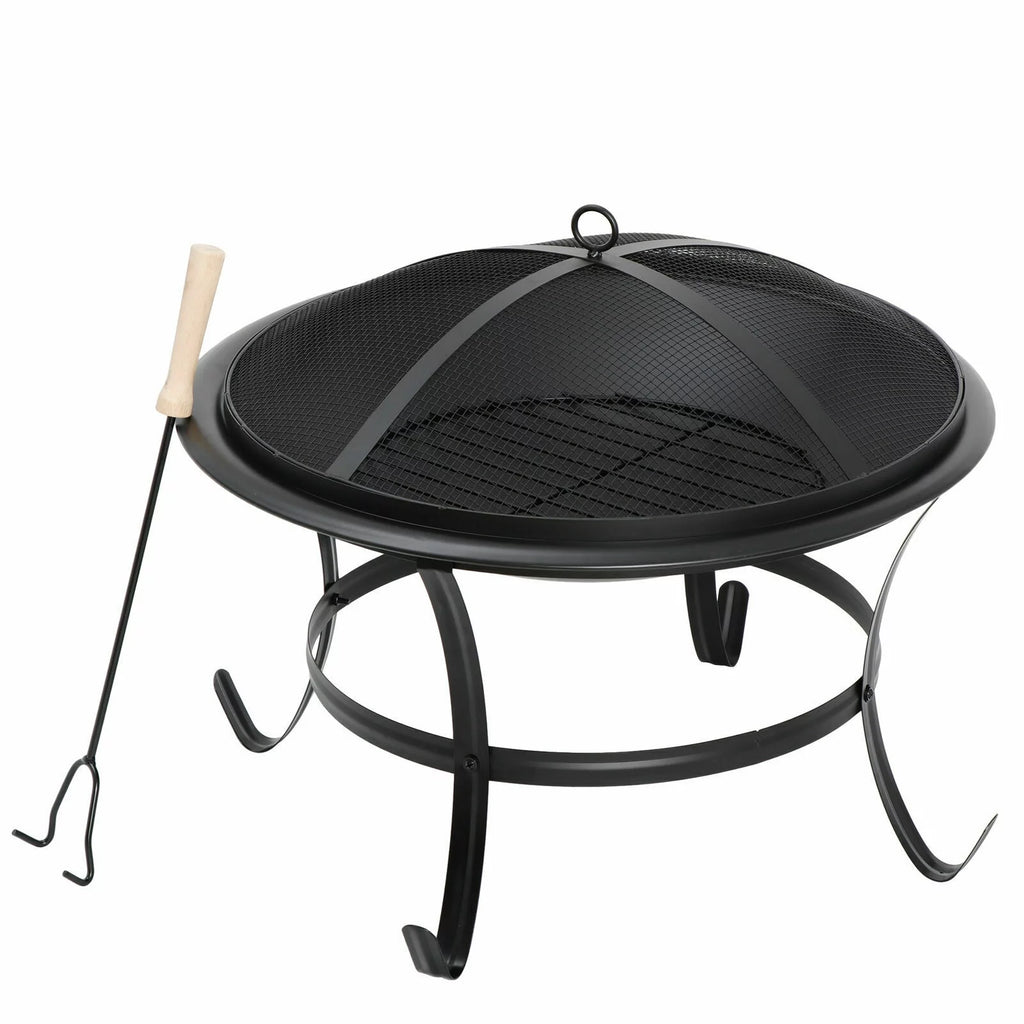 22" Wood Burning Fire Pit Table R78057