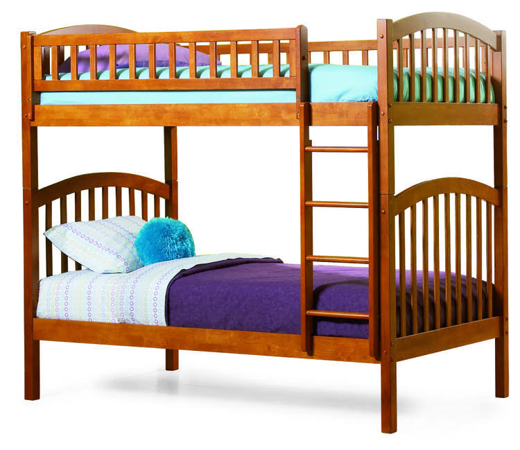 Caramel Latte Bunk Bed X88443