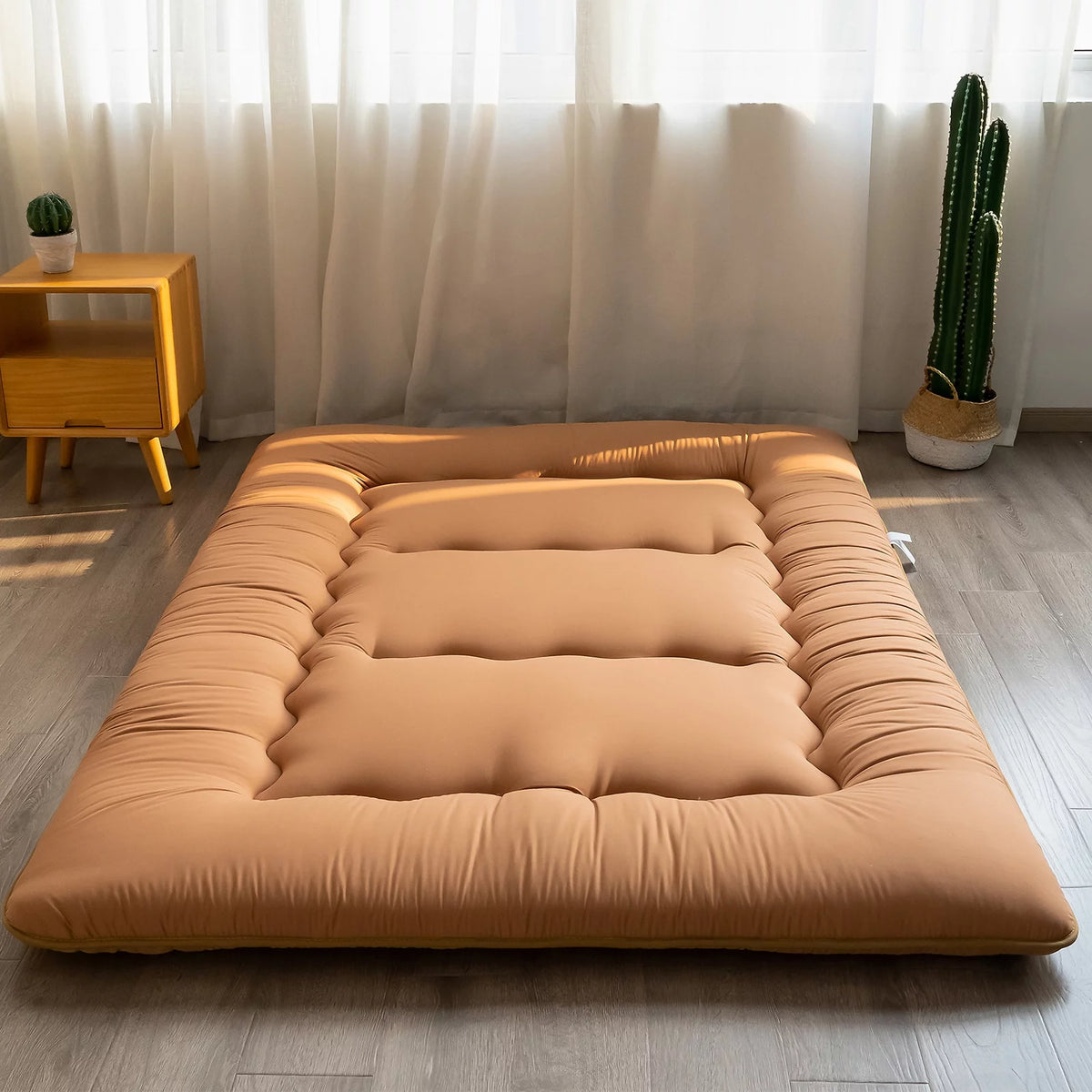 Black Twin Size Japanese Floor Futon Mattress P1279