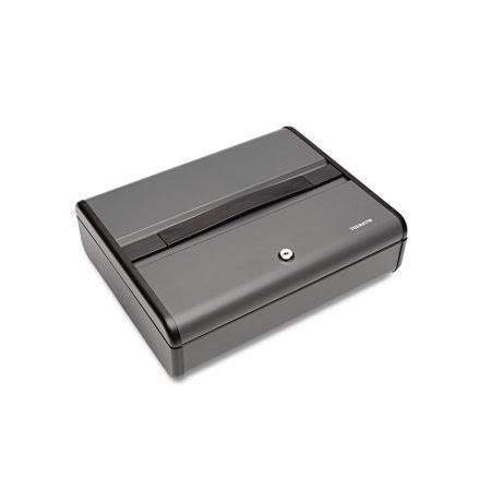 Charcoal Gray Cash Box L3908
