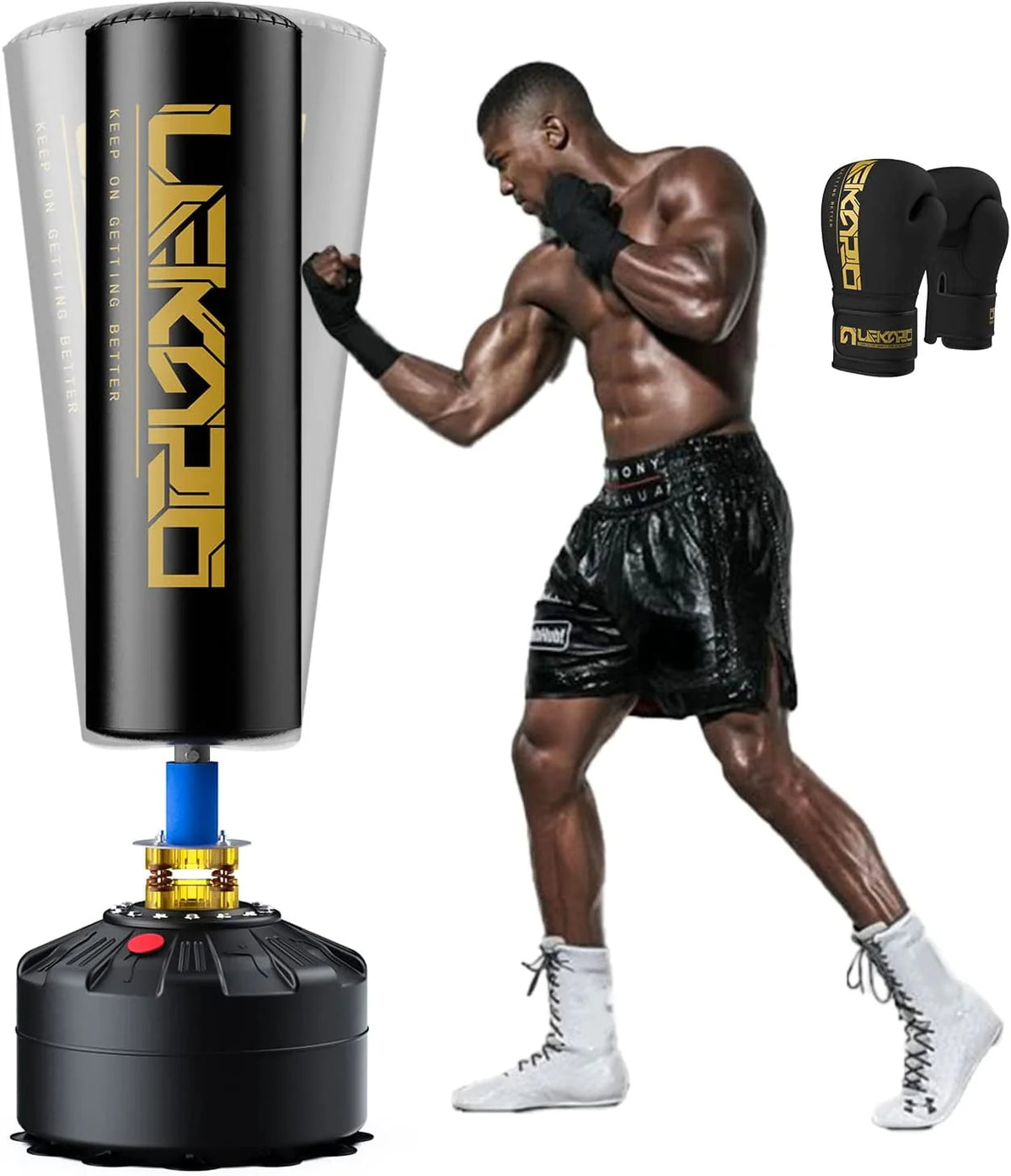Punching Bag with Boxing Gloves F15101