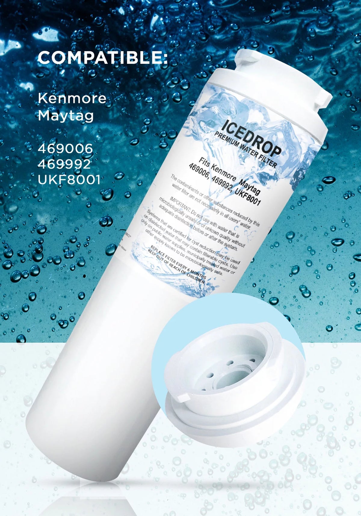 Refrigerator Water Filter 3 Pack C778