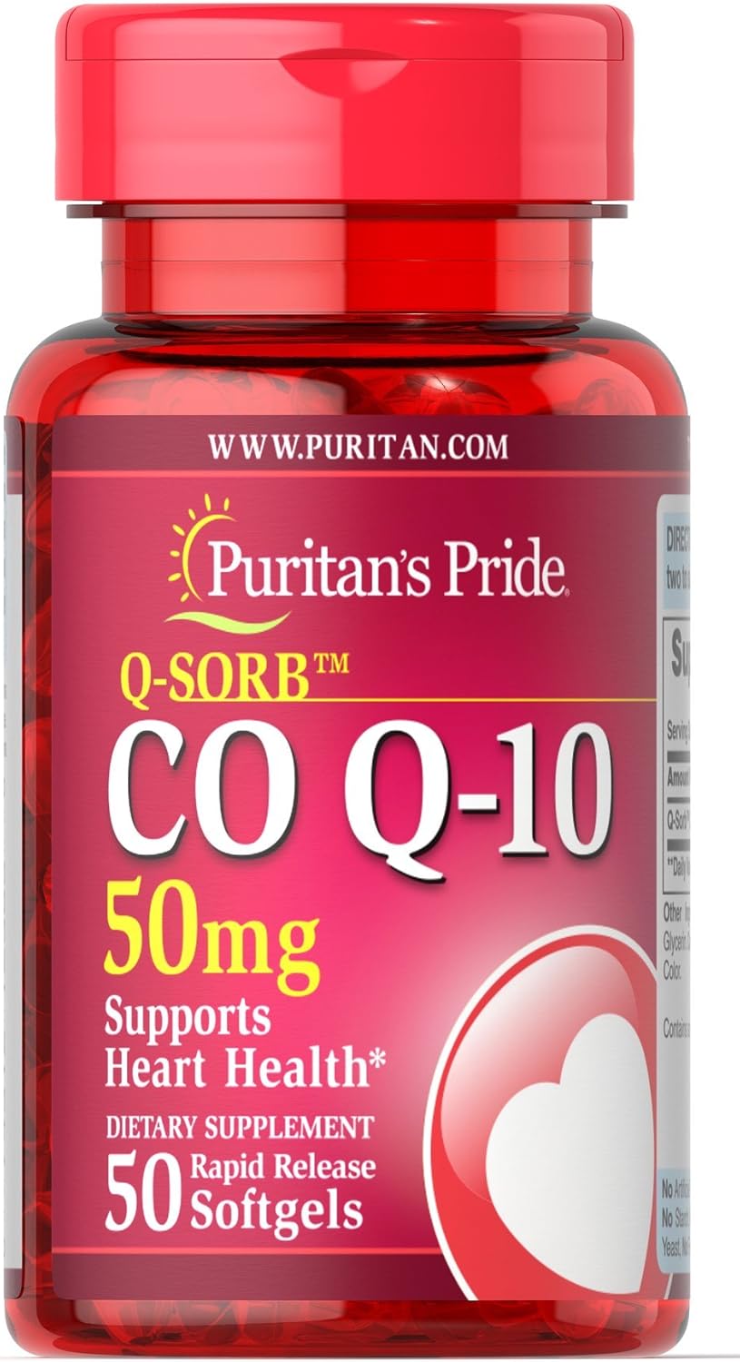 CoQ10 50mg Rapid Release Softgels Z34501