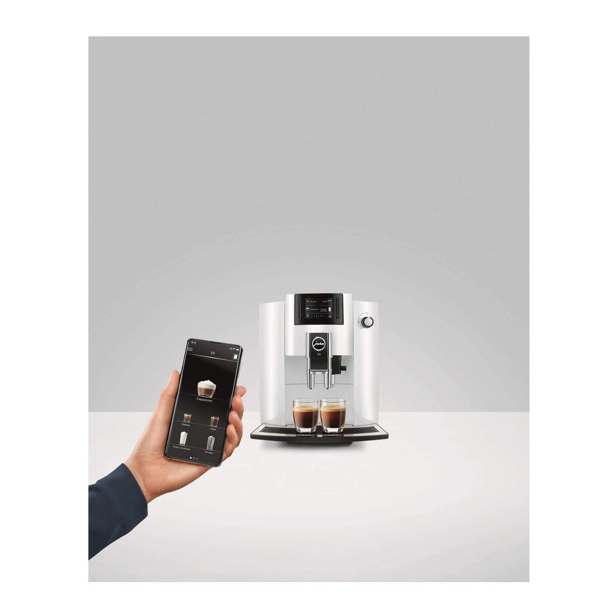 Piano White Automatic Espresso Machine B5105