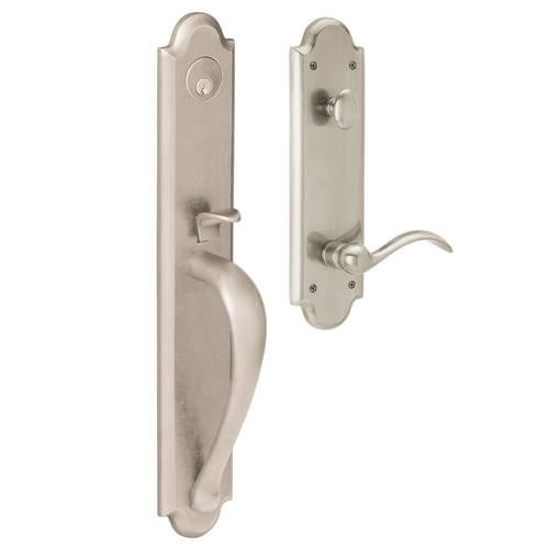 Distressed Oil Rubbed Bronze Mortise Entry Handleset with Lever S299756