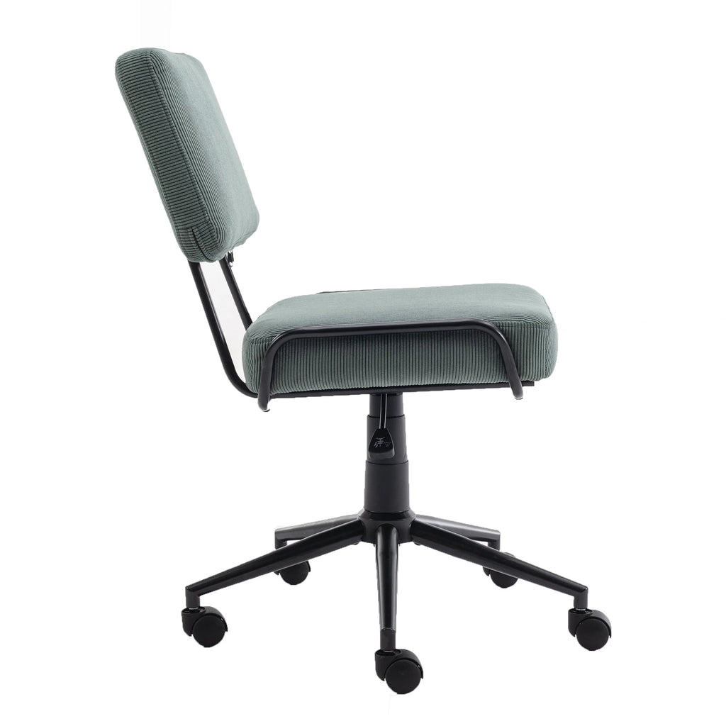 Adjustable Corduroy Desk Chair V79826