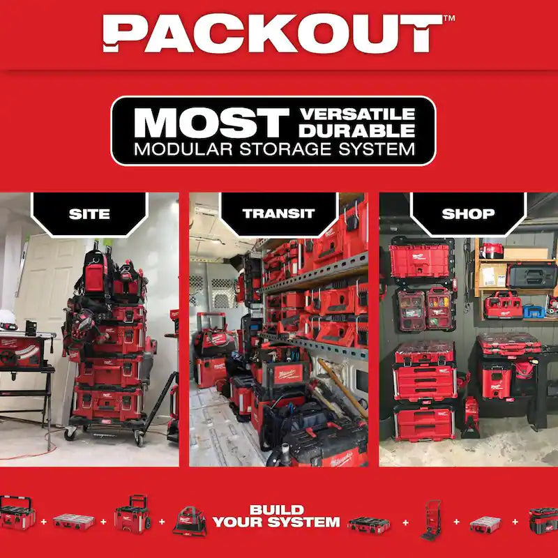 10 in. Compact Portable Tool Box with Adjustable Dividers P2370