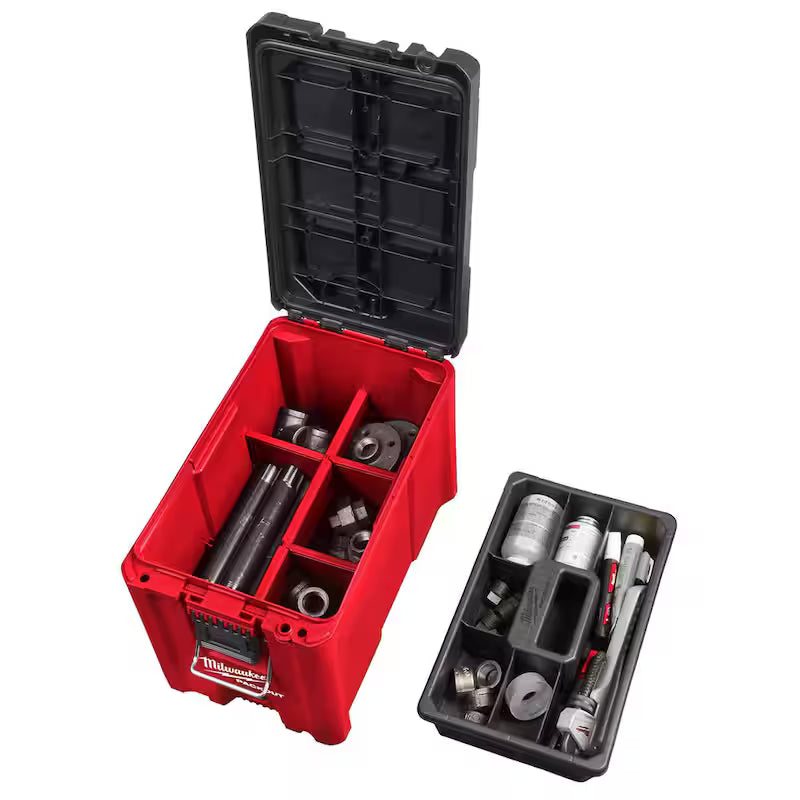 10 in. Compact Portable Tool Box with Adjustable Dividers P2370