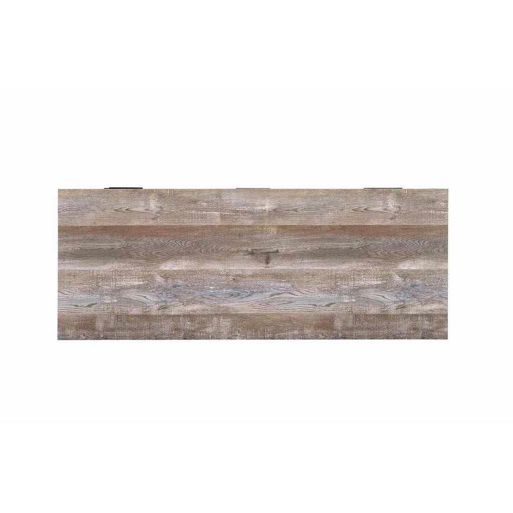 Weathered Oak 4-Drawer Office Desk H512013