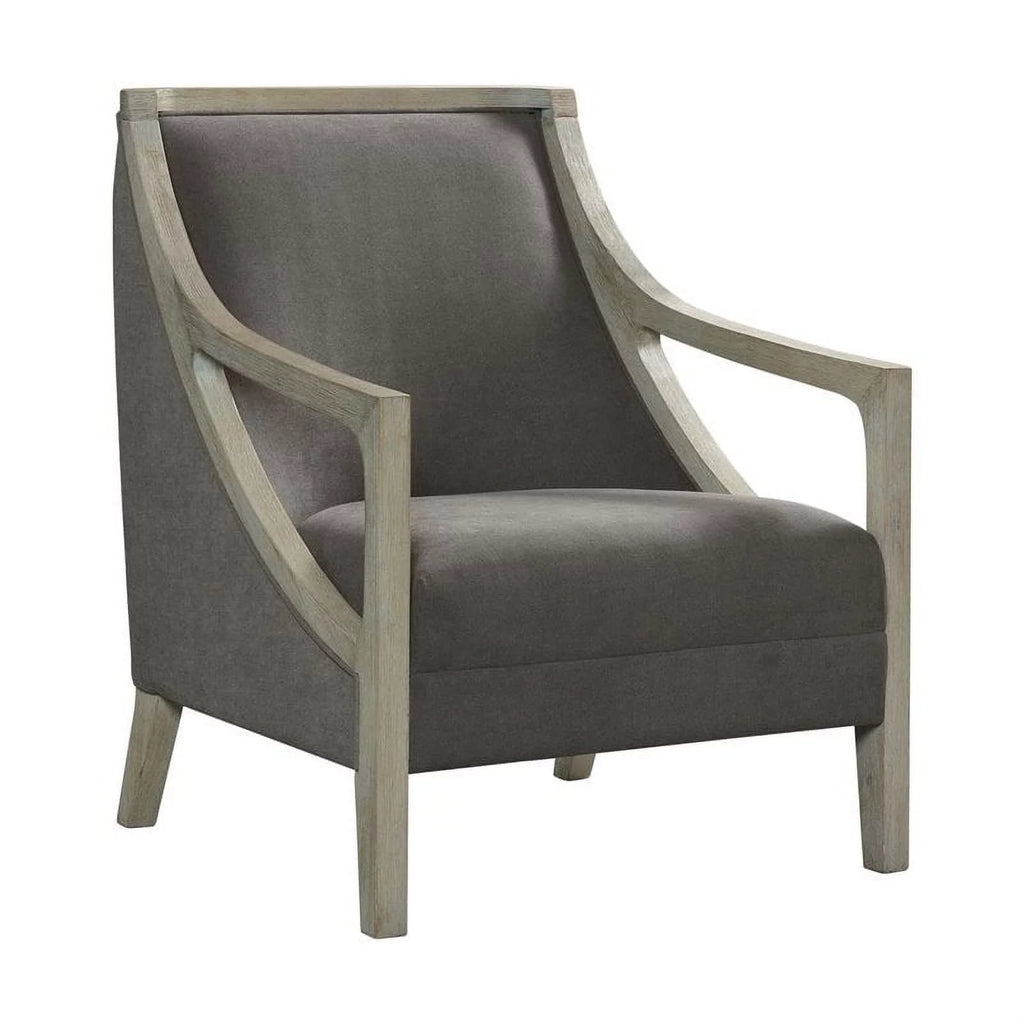 Contemporary Accent Chair with White Wash Frame O989066