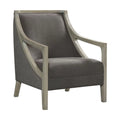 Contemporary Accent Chair with White Wash Frame O989066