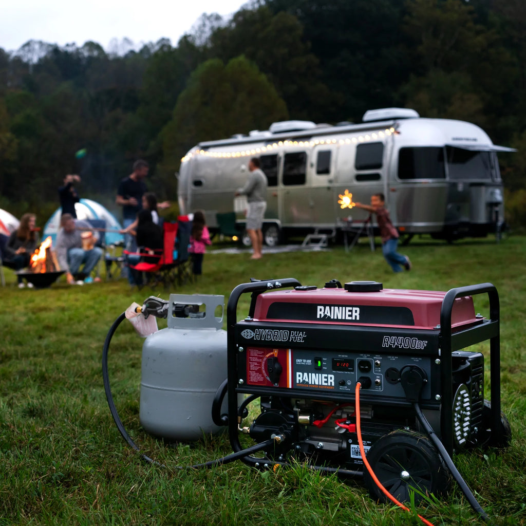 4400 Watt Dual Fuel Portable Generator with Electric Start X2161