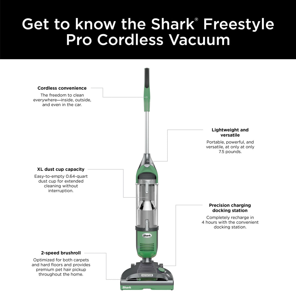 Cordless Vacuum with Charging Dock D9792