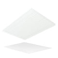 Clear Hammered Glass Multiwall Polycarbonate Sheet J111