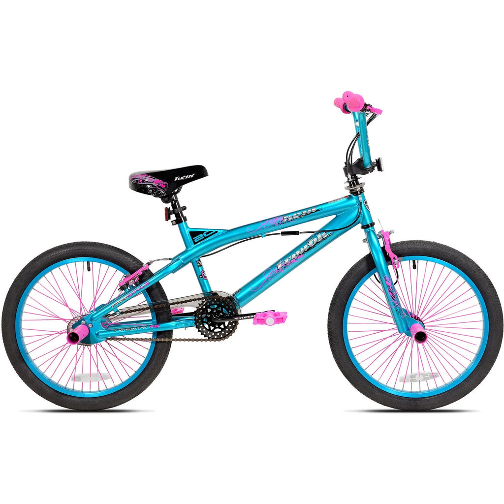 20" Aqua and Pink BMX Bike P687