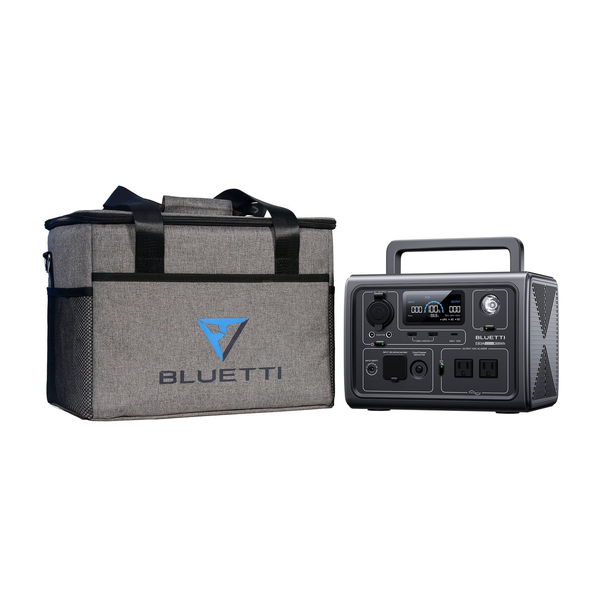 Portable 600W 268Wh LiFePO4 Power Station X6379