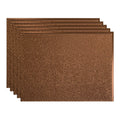 Hammered Oil Rubbed Bronze Backsplash Panel 5 Pack H6180