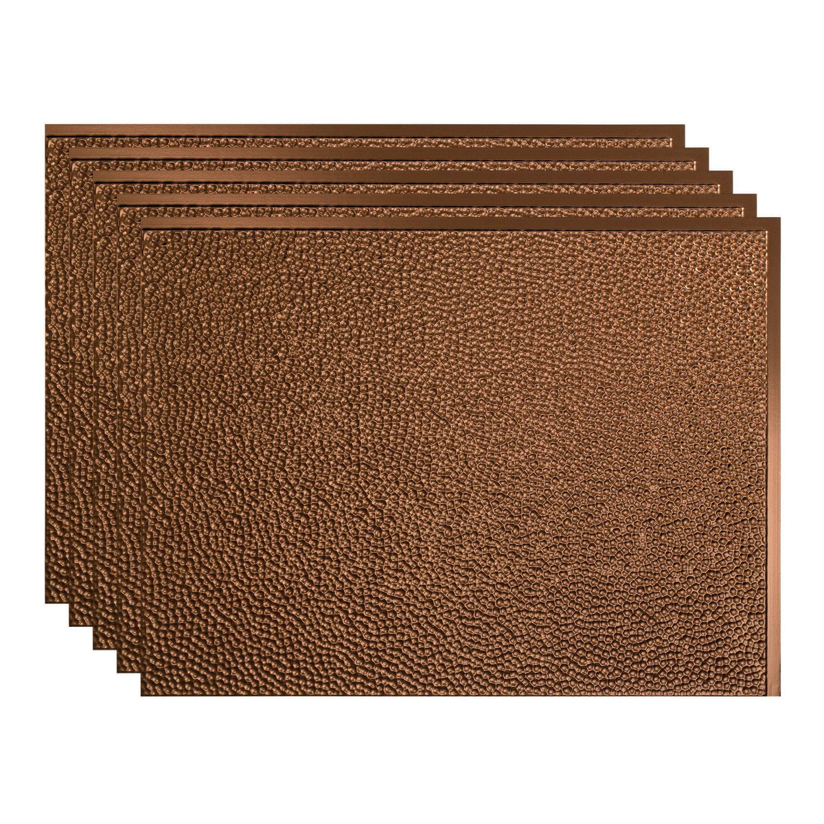 Hammered Oil Rubbed Bronze Backsplash Panel 5 Pack H6180