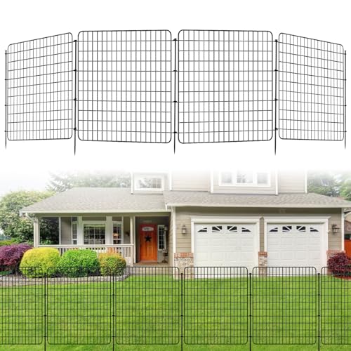 36 in x 25 ft Decorative Metal Garden Fence W8992