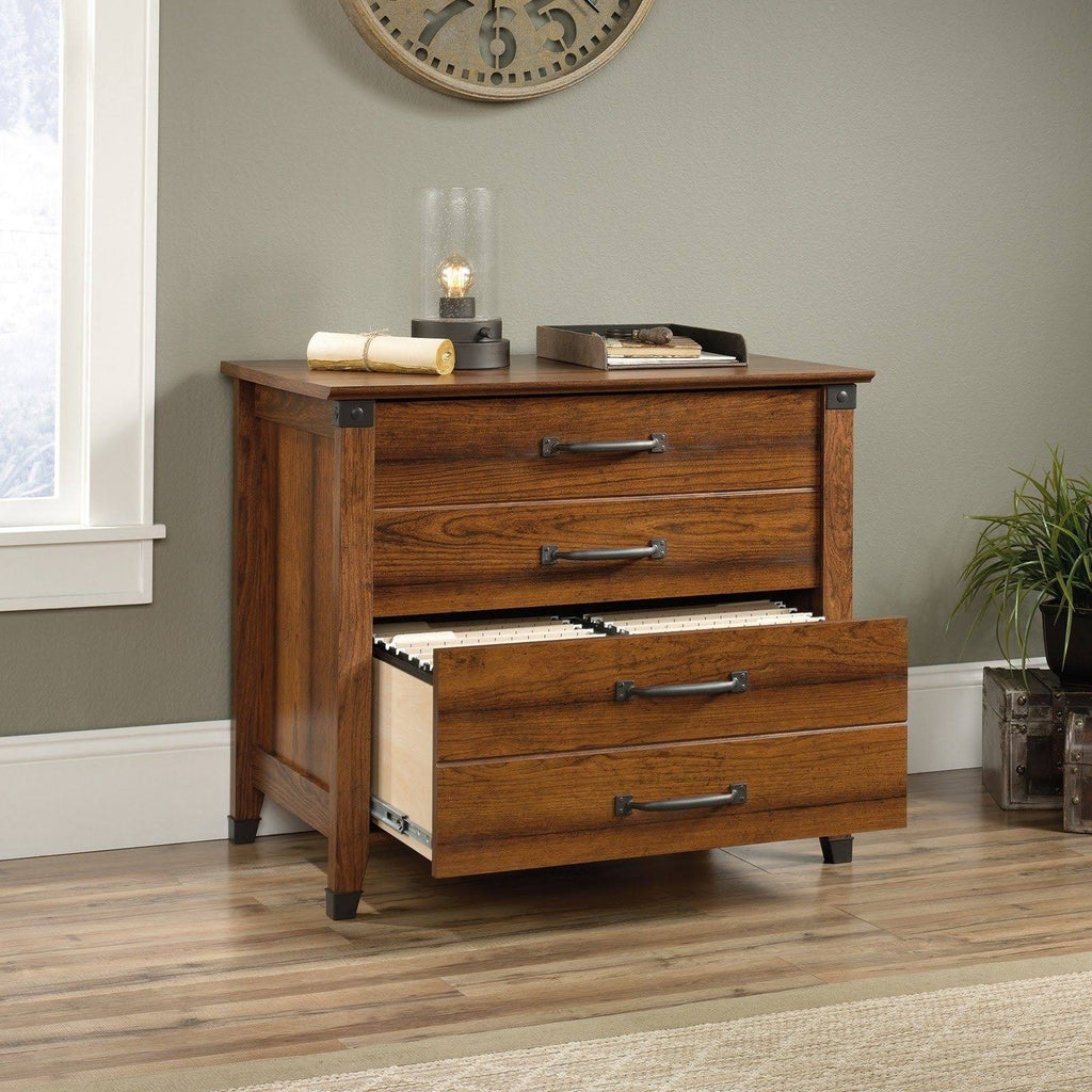Washington Cherry Lateral File Cabinet L780907