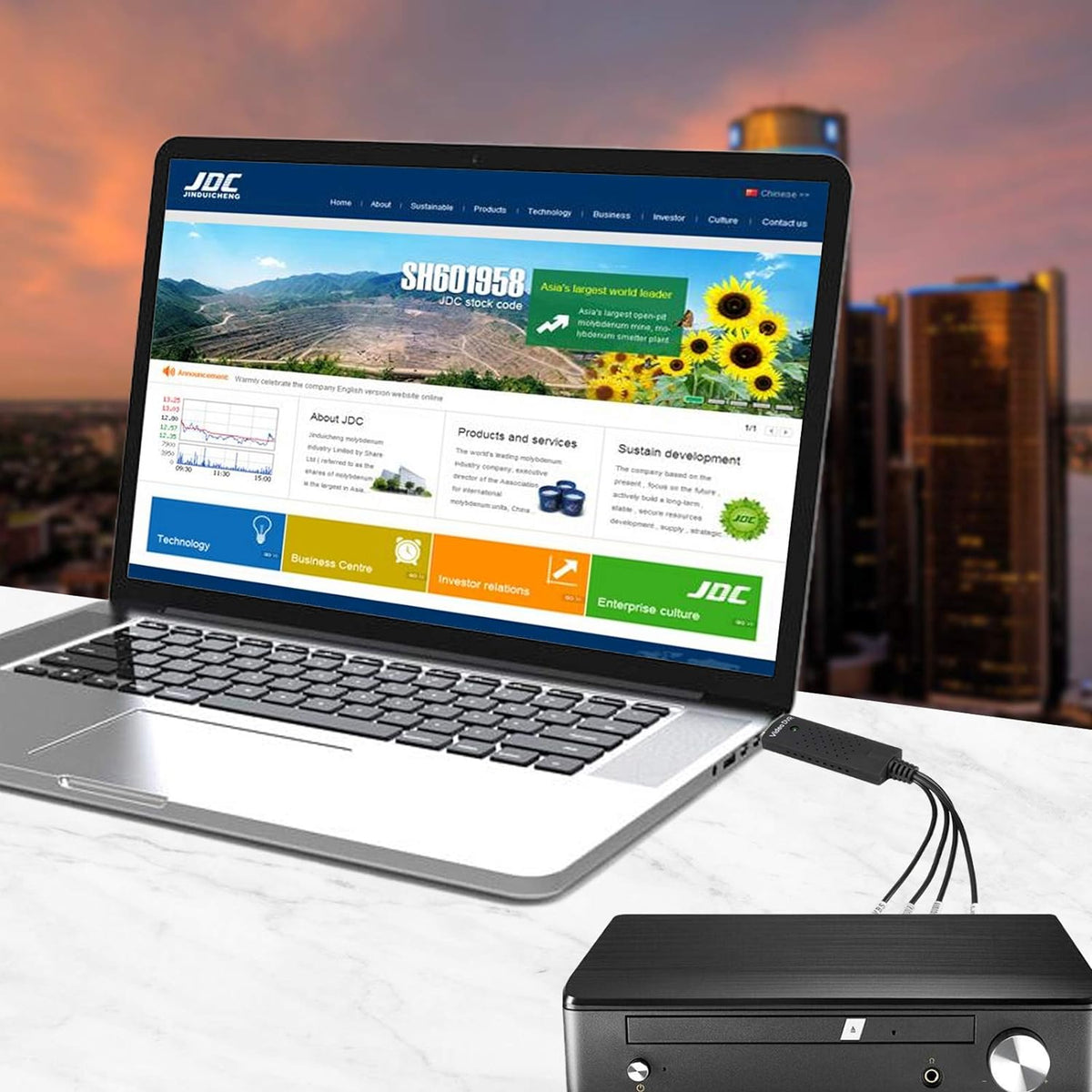 USB 2.0 Audio/Video Converter, Video Capture Card Y44575