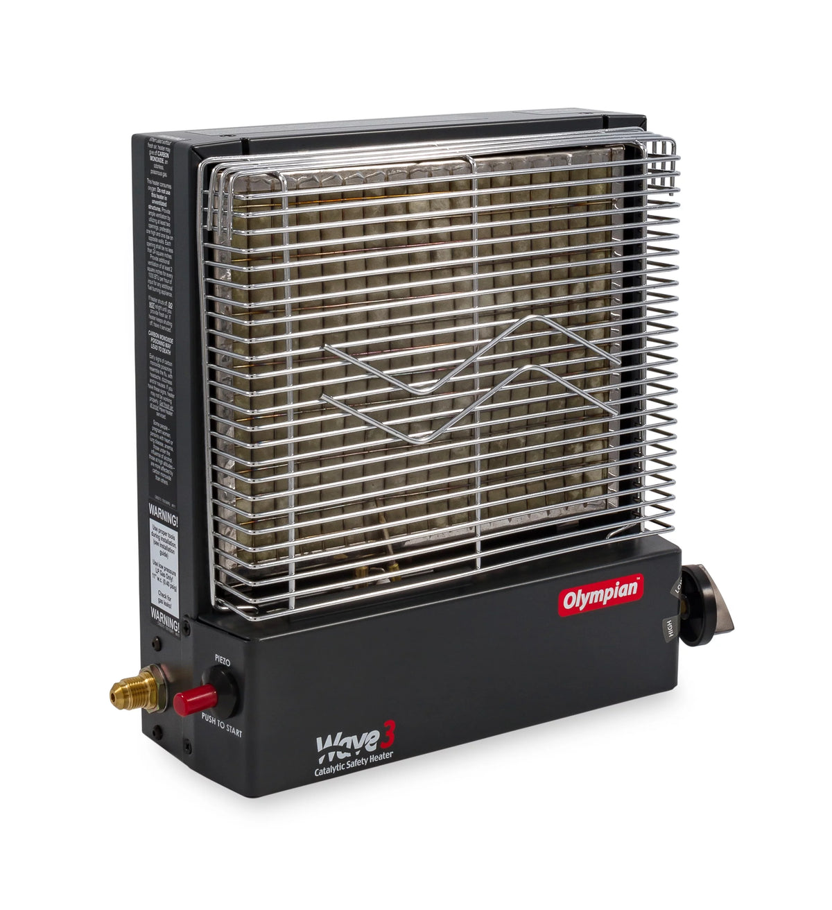 Adjustable 1600 to 3000 BTU LP Gas Catalytic Safety Heater C460123